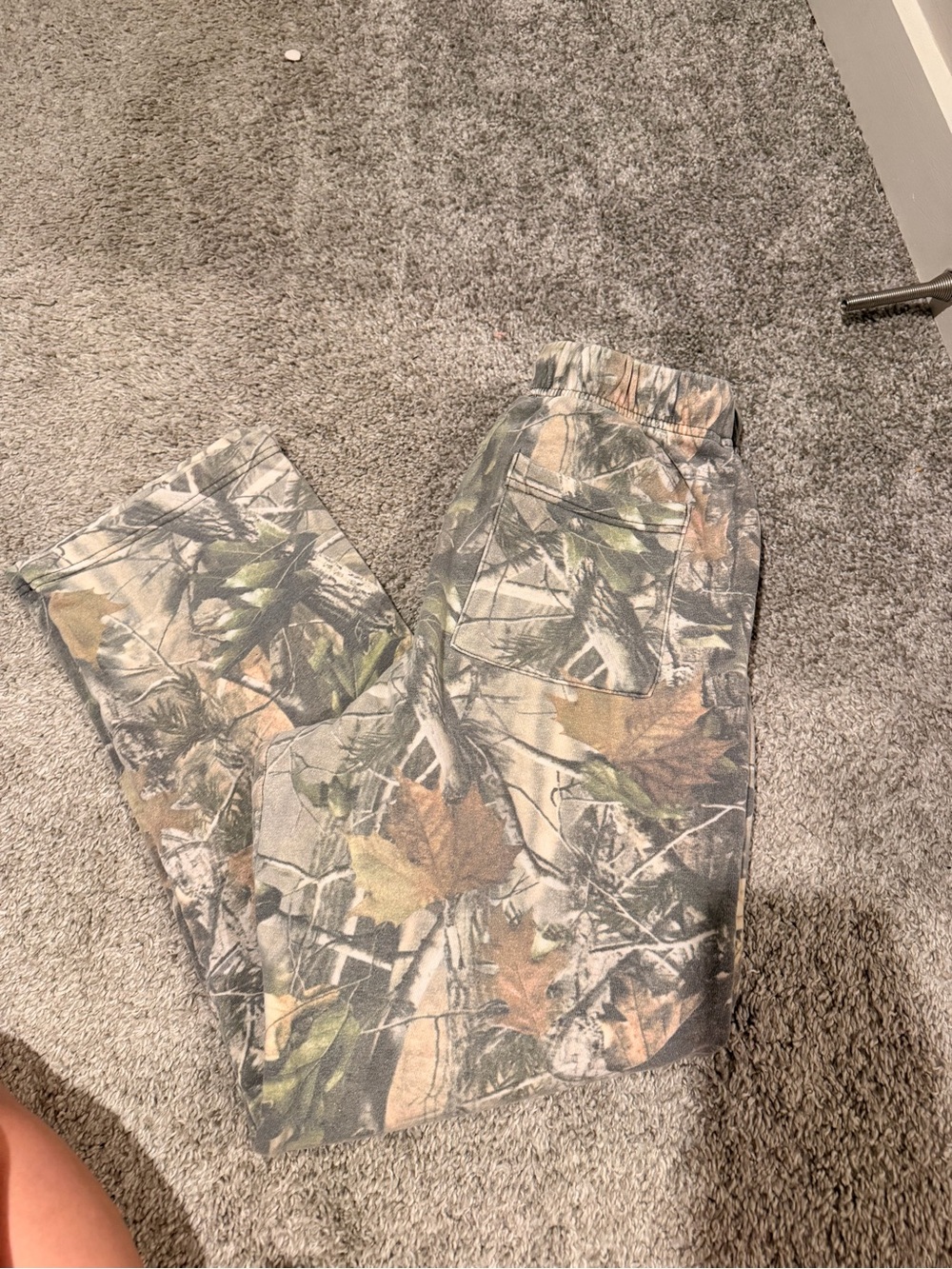 PacSun Kids Camo Joggers - Green/Gray Leaf Print